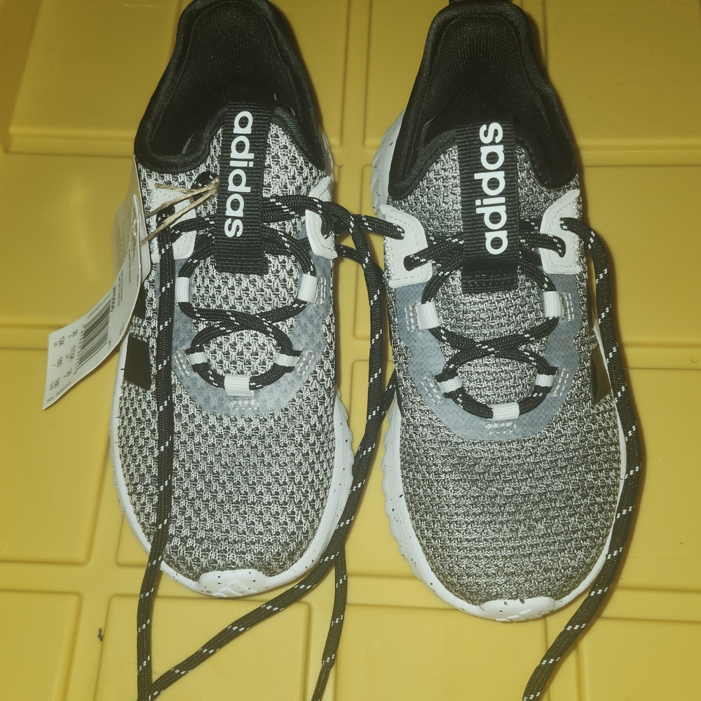 Adidas Black and White Sneakers